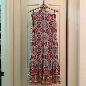 Boho Halter Dress